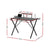 Artiss Gaming Desk Computer Desks Table Storage Shelves Study Home Ofiice 105CM
