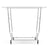 6FT Garment Rack Double Rail Commercial Clothes Rolling Collapsible Hanger Stand - Decorly