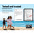 Keezi Kids Study Table Desk In Blue