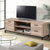 Tania Industrial Oak Entertainment Unit 132cm