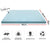 Giselle Bedding COOL GEL Memory Foam Mattress Topper BAMBOO Cover Double 8CM Mat - Decorly