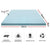 Giselle Bedding Cool Gel Memory Foam Mattress Topper Bamboo Cover 8CM King - Decorly