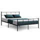 Artiss Bed Frame Double Metal Bed Frames SOL