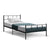 Artiss Bed Frame Single Metal Bed Frames SOL