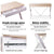 Artiss Metal Desk with Drawer - White with Oak Top - Decorly