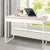 Artiss Metal Desk with Drawer - White with Wooden Top - Decorly