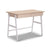 Artiss Metal Desk with Drawer - White with Oak Top - Decorly