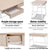 Artiss Metal Desk with Drawer - White with Oak Top - Decorly