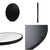 Frameless Round Wall Mirror 70cm