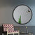 Frameless Round Wall Mirror 80cm