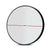 Frameless Round Wall Mirror 90cm