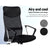 PU Leather Mesh High Back Office Chair - Black - Decorly