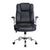 PU Leather Executive Office Desk Chair - Black