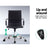 Eames Replica Office Chair Executive Mid Back Seating PU Leather Black - Decorly