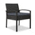 Gardeon Outdoor Furniture Bistro Wicker Chair Black - Decorly