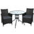 Gardeon Outdoor Furniture Dining Chair Table Bistro Set Wicker Patio Setting Tea Coffee Cafe Bar Set - Decorly