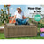 Gardeon Outdoor Storage Box Wooden Garden Bench Chest Toy Tool Sheds Furniture - Decorly