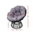 Gardeon Papasan Chair - Black - Decorly