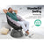 Gardeon Papasan Chair - Black - Decorly