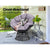 Gardeon Papasan Chair - Black - Decorly