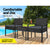 Gardeon 3-piece Outdoor Set - Black - Decorly