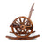 Gardeon Wagon Wheels Rocking Chair - Brown - Decorly