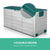 Giantz 290L Outdoor Storage Box - Green - Decorly