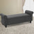 Artiss Storage Ottoman Blanket Box Linen Fabric Arm Foot Stool Couch Large - Decorly