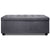 Artiss Large Fabric Storage Ottoman - Grey