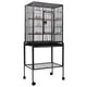 i.Pet Large Bird Cage with Perch - Black