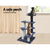 i.Pet 100cm Multi Level Cat Scratching Tree In Grey