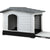 i.Pet Extra Extra Large Pet Kennel - Grey - Decorly