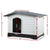 i.Pet Extra Extra Large Pet Kennel - Grey - Decorly
