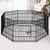 i.Pet 24 8 Panel Pet Dog Playpen Puppy Exercise Cage Enclosure Play Pen Fence" - Decorly