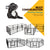 i.Pet 8 Panel Pet Dog Playpen Puppy 80x60cm