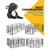 i.Pet 8 Panel Pet Dog Playpen Puppy Exercise Cage Enclosure Fence Play Pen 80x80cm - Decorly