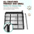i.Pet 8 Panel Pet Dog Playpen Puppy Exercise Cage Enclosure Fence Play Pen 80x80cm - Decorly