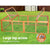 i.Pet Rabbit Wooden Hutch Chicken Coop 180cm Wide