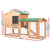 i.Pet 2 Storey Wooden Hutch Pet Coop 138cm Wide