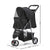 i.Pet 3 Wheel Pet Stroller - Black