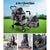 i.Pet Pet Stroller Dog Carrier Foldable Pram 3 IN 1 Middle Size Grey - Decorly