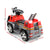 Rigo Kids Ride On Fire Truck Motorbike Motorcycle Car Red Grey