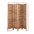 Artiss Room Divider Privacy Screen Foldable Partition Stand 4 Panel Brown - Decorly