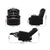 Artiss Recliner Chair Armchair Luxury Single Lounge Sofa Couch Leather Black - Decorly