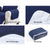 Artiss Sofa Cover Quilted Couch Covers Protector Slipcovers 3 Seater Navy - Decorly