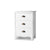 Artiss Vintage Bedside Table Chest Storage Cabinet Nightstand White - Decorly