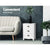 Artiss Vintage Bedside Table Chest Storage Cabinet Nightstand White - Decorly