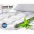 Giselle Queen Mattress Topper Bamboo Fibre Pillowtop Protector - Decorly