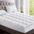 Giselle Queen Mattress Topper Bamboo Fibre Pillowtop Protector - Decorly