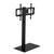 Artiss Floor TV Stand Brakcket Mount Swivel Height Adjustable 32 to 70 Inch Black - Decorly